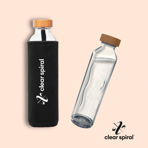 Structured Glass Bottle