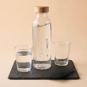 Structured Glass Bottle